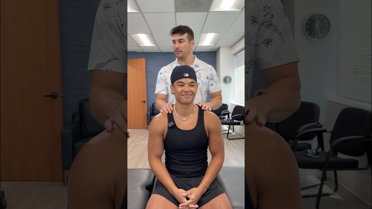 Guys been lifting weights, so I cracked him