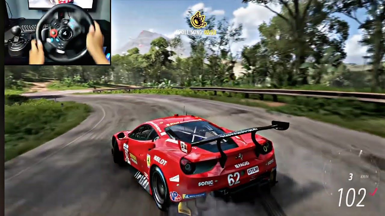 TESTANDO A MINHA MAS NOVA FERRARI VERMELHA( MANDANDO O DRIFYT)...