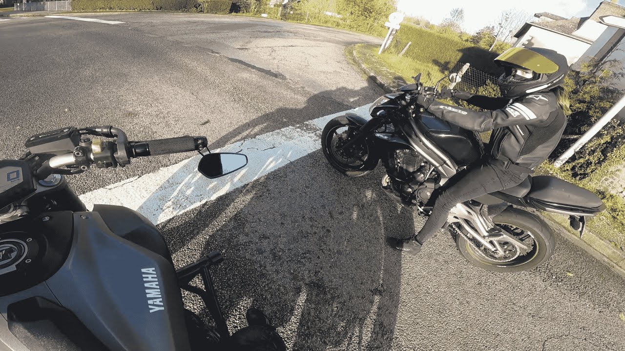 MORNING CRUISE WITH HER | YAMAHA MT-07 ARROW [4K]