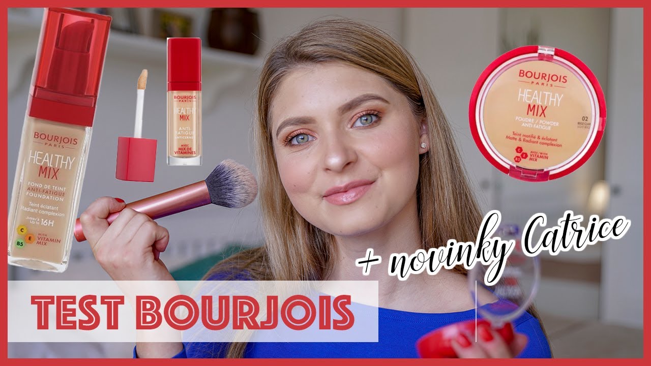 12H TEST BOURJOIS HEALTHY MIX + LIMITKA CATRICE / Recenze + swatche
