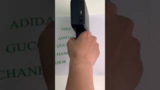 Handheld Inkjet Printer – Continuous Logo on Tissue Paper Demo 🧻🖨️