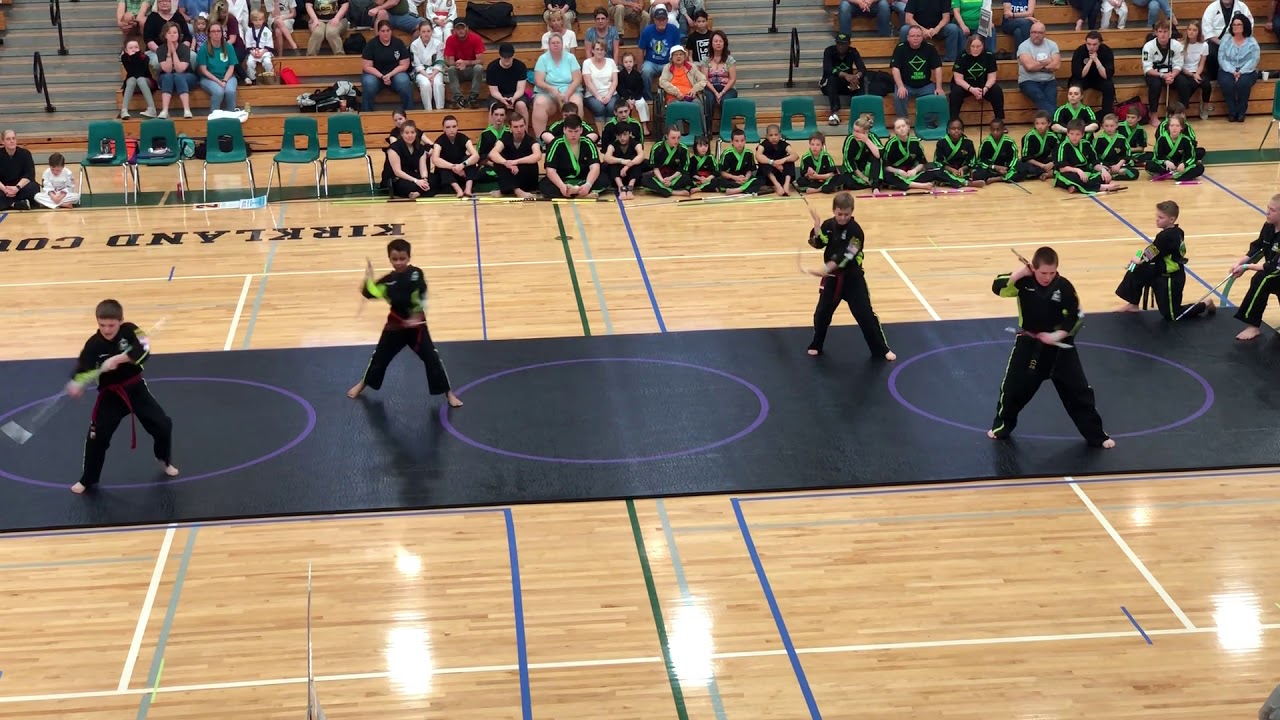 Club Karate Goodwill Tournament Stryker Demo Team Performance 2018.