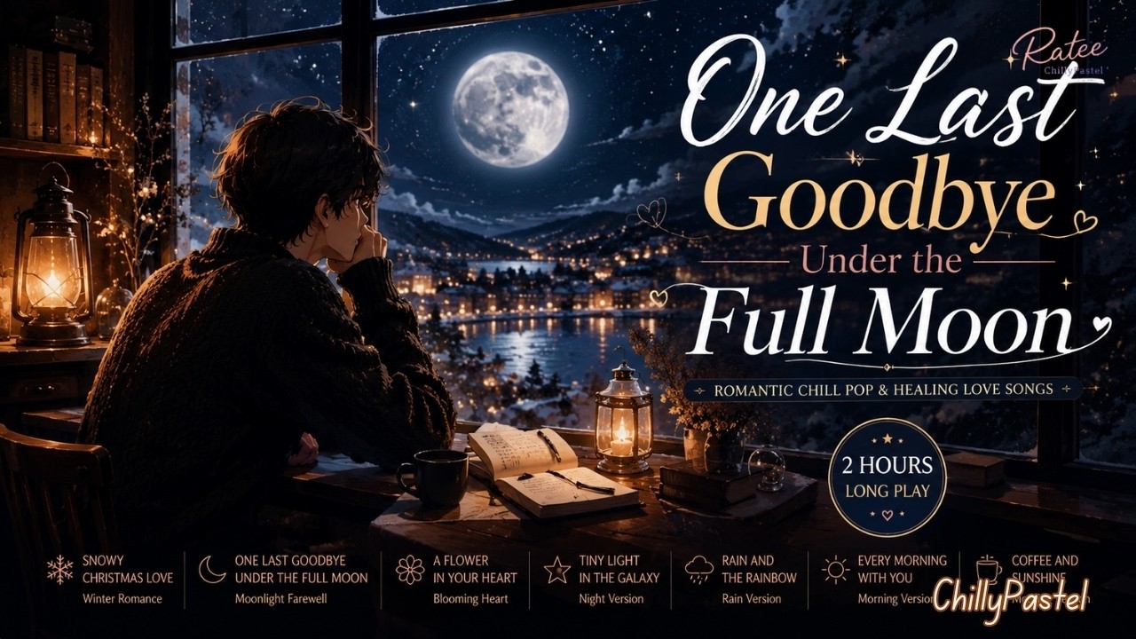 🌙 One Last Goodbye Under the Full Moon | Romantic Chill Pop & Healing Love Songs ✨ adlı videoyu YouTube'da izle 🌙 One Last Goodbye Under the Full Moon | Romantic Chill Pop & Healing Love Songs ✨ adlı videoyu YouTube'da izle