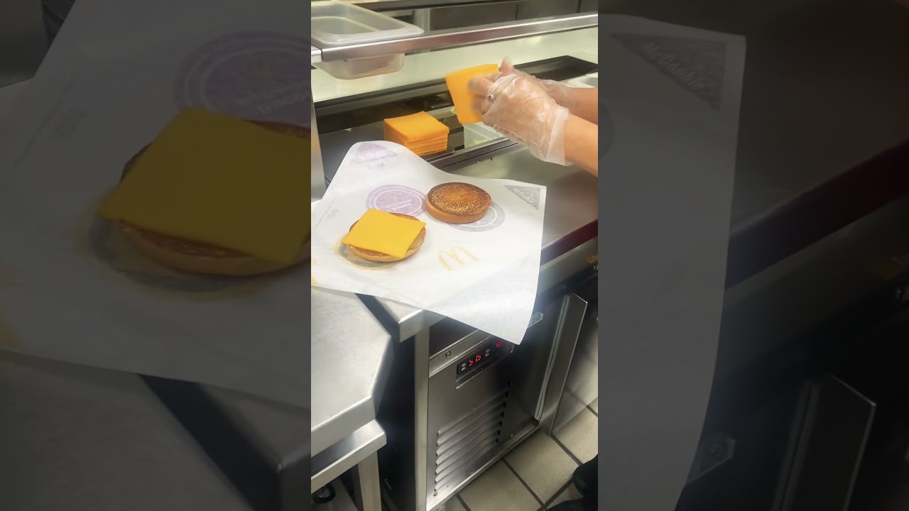 McDonald’s POV: Double cheeseburger 🍔🍔🥴🥴 