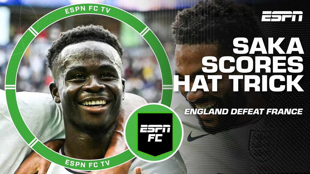Bukayo Saka scores hat-trick in England’s win over France in World Cup Third Place Playoff | ESPN FC