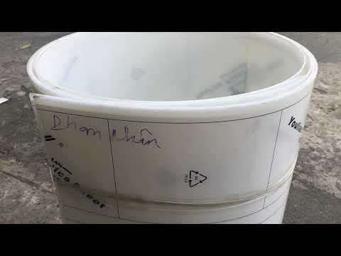 Video Tấm nhựa PP màu trắng, xám khổ 1000 x 2000 - 1220 x... - youtube