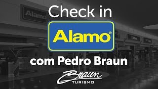 Check in na Alamo sem filas - via totem