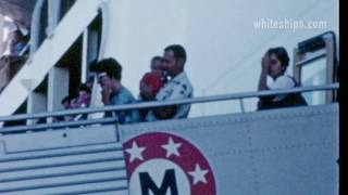 S.S. Monterey Arrives in Honolulu, 1973