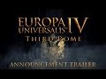 Europa universalis iv third rome  announcement trailer