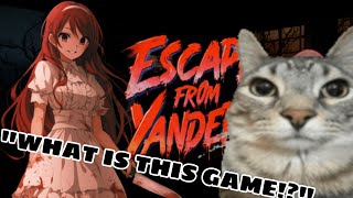 WHAT THE HELL AM I PLAYING?! | Escape From Yandere( Yup...This A Game)