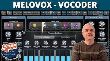 4Pockets MeloVox Vocal Harmony AUv3 - Tutorial: The Vocoder