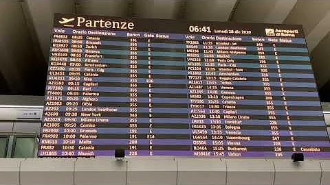 Dove si trova l'aeroporto di Leonardo da Vinci?