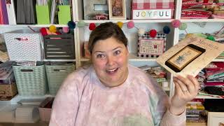 Flosstube #69 - January Blues and Valentine's Reds