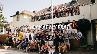 A DAY AT MY FRAT HOUSE