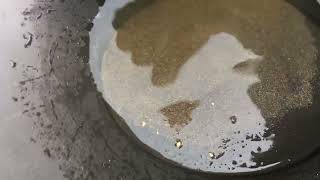 GOLD/BLACKSAND 1/4 rep of CONCENTRATES FROM KEENE 4” DREDGE IN ALASKA