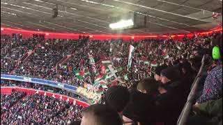 FC Augsburg Fans Stimmung gegen FC Bayern München ❤💚🤍