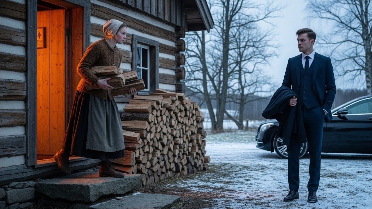 Millionär verspottet den Schuppen der Putzfrau – Doch im Winter bleibt nur ihr Holz trocken