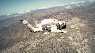 Flying at 100mph! - Red Bull Space Dive - BBC