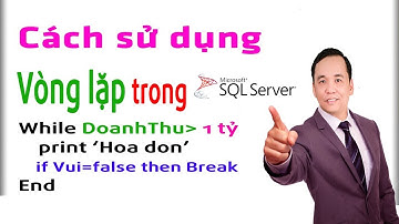 Vòng lặp While trong SQL Server | NT Software