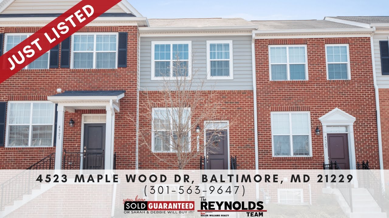 4523 Maple Wood Dr, Baltimore, MD 21229 The Reynolds Team (301) 563-9647