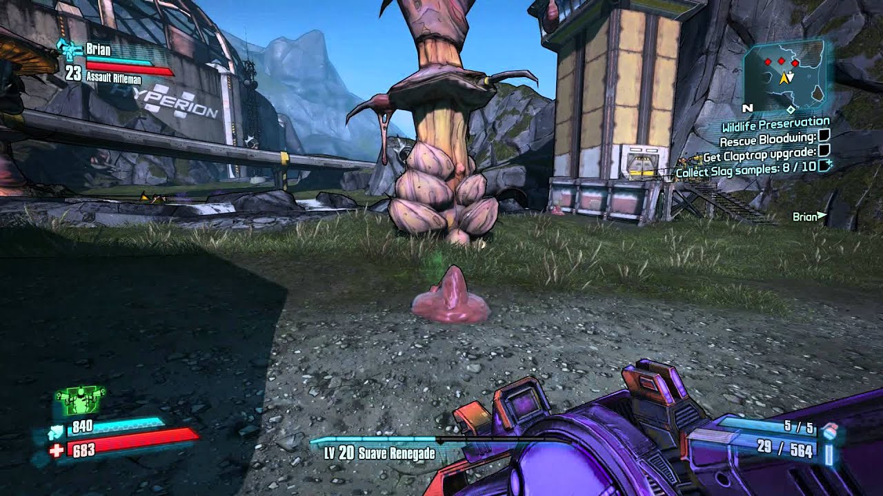 Borderlands 2 PC Gunzerker Walkthrough pt23  [Wildlife Preservation pt1]
