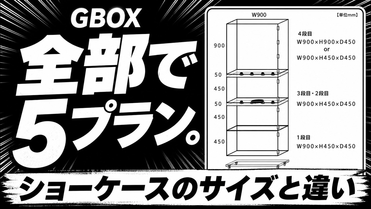 新サービス第4弾】このショーケースで預かります。GBOX新サービス5