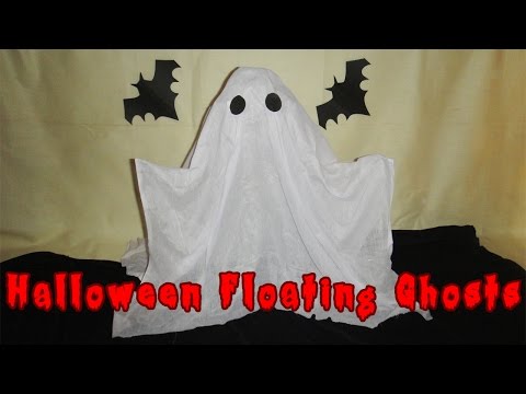 DIY Spooky and Adorable Halloween Floating Ghosts