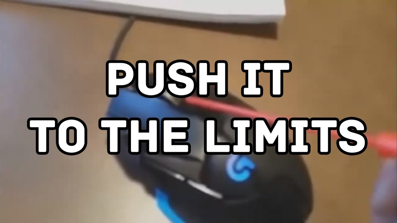 Computer mouse + compressed air (Push it to the limits) - YouTube