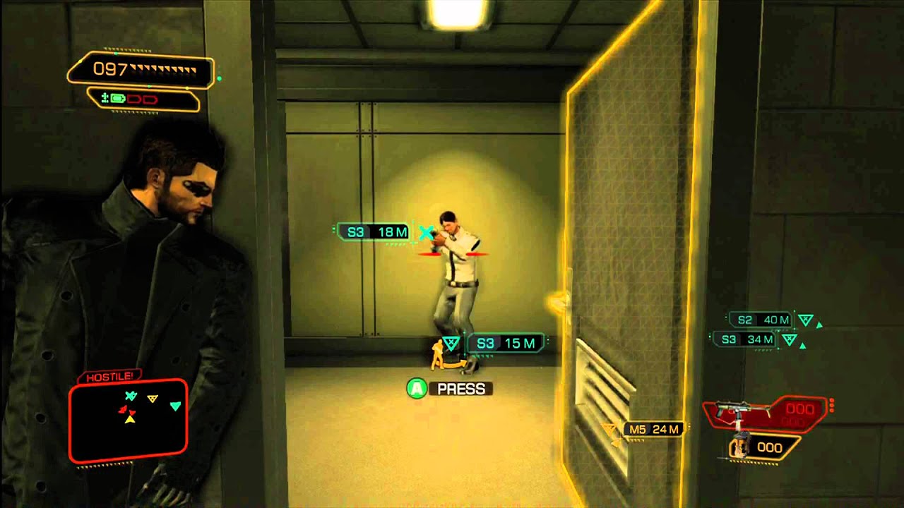  Deus Ex  Human Revolution Gameplay Xbox 360 HD YouTube