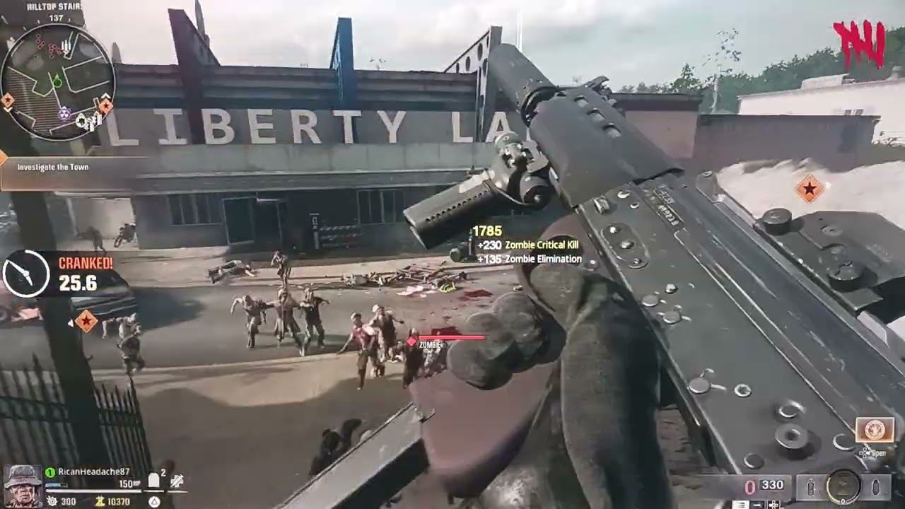 Call Of Duty Black Ops 6:Zombies Solo Cranked