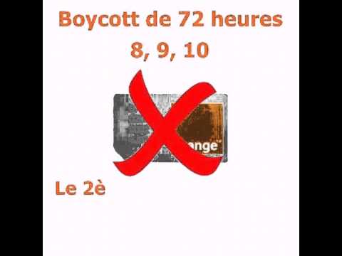 X Boycott Orange Mali