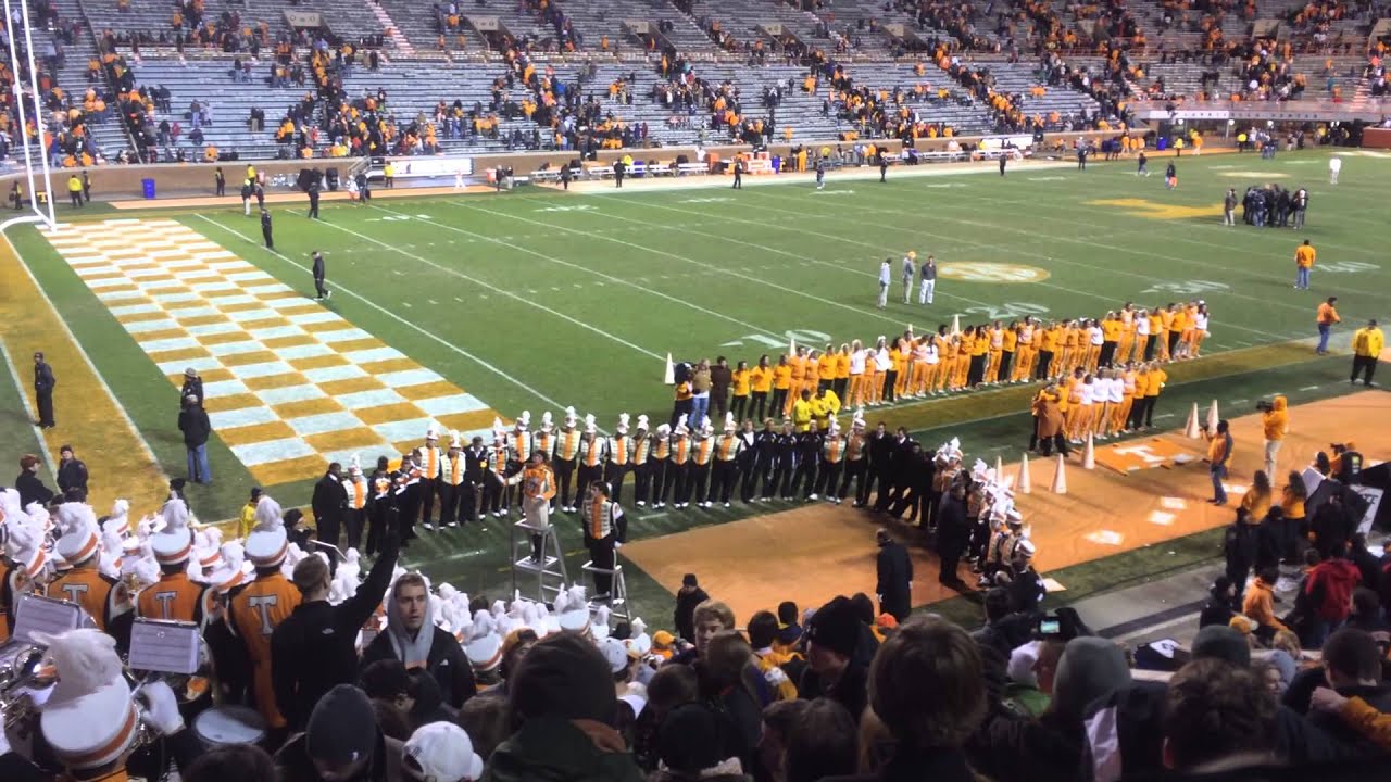 Tennessee waltz ut vs vanderbilt 13 youtube