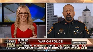 09-23-16 Kat Timpf on Mornings with Maria - Sheriff David Clarke's Protest Analysis