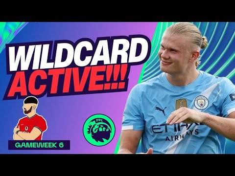 WILDCARD IS ACTIVE! 🚨 | GW6 BEST WILDCARD TEAM! ✅ | Fantasy Premier League Tips 25/26