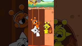 SAVE THEM! Wenda &amp; Raddy vs Black - Who Can Escape the Pit