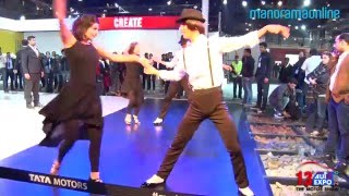 Spanish Dance at Tata Stall | Auto Expo 2016 | Manorama Online