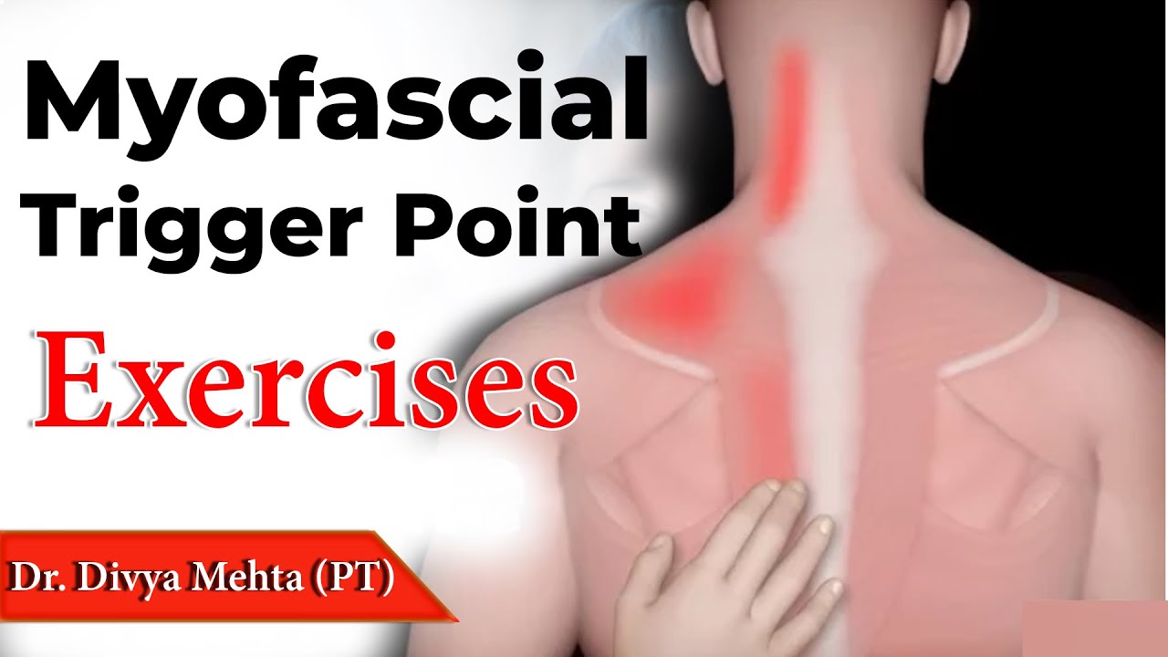 Trapezius Muscle Trigger point Release Techniques/#Upper Back Pain ...