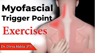 Trapezius Muscle Trigger point Release Techniques/Upper Back Pain  Exercises