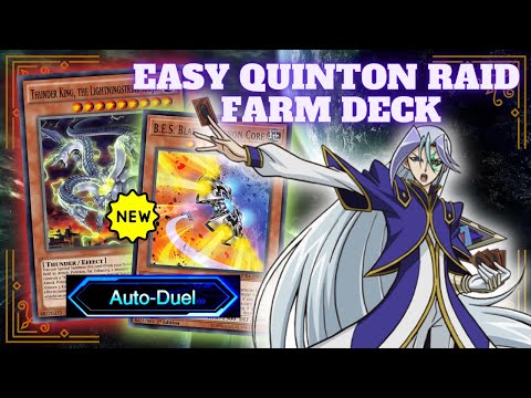 yugioh zexal quinton deck Complete Custom for Yu-Gi-Oh! AUTO DUEL FARM !! Fast