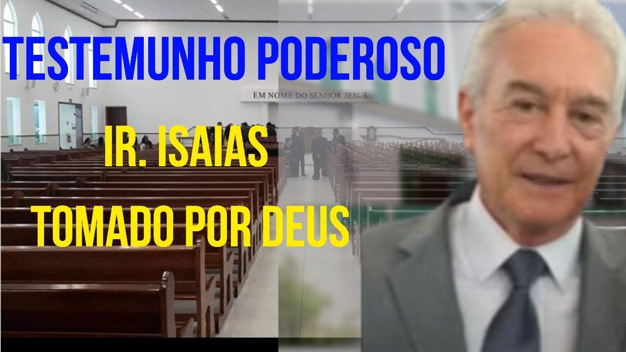 CCB TESTEMUNHO PODEROSO IR. ISAIAS GRILLO - OBRA MARAVILHOSA ! DEUS VAI FALAR COM VOCÊ  -  AO VIVO