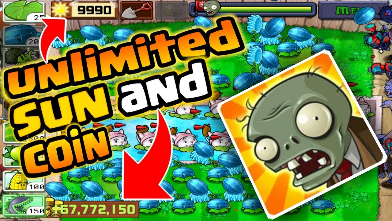 Download Plants Vs Zombie Mod V 2020 Unlimited Sun And Coin Apk For Android Ios Youtube