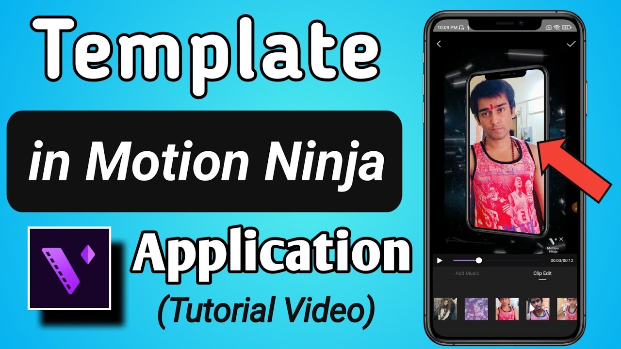 How to Use & Make Template Video in Motion Ninja - Pro Video Editor App