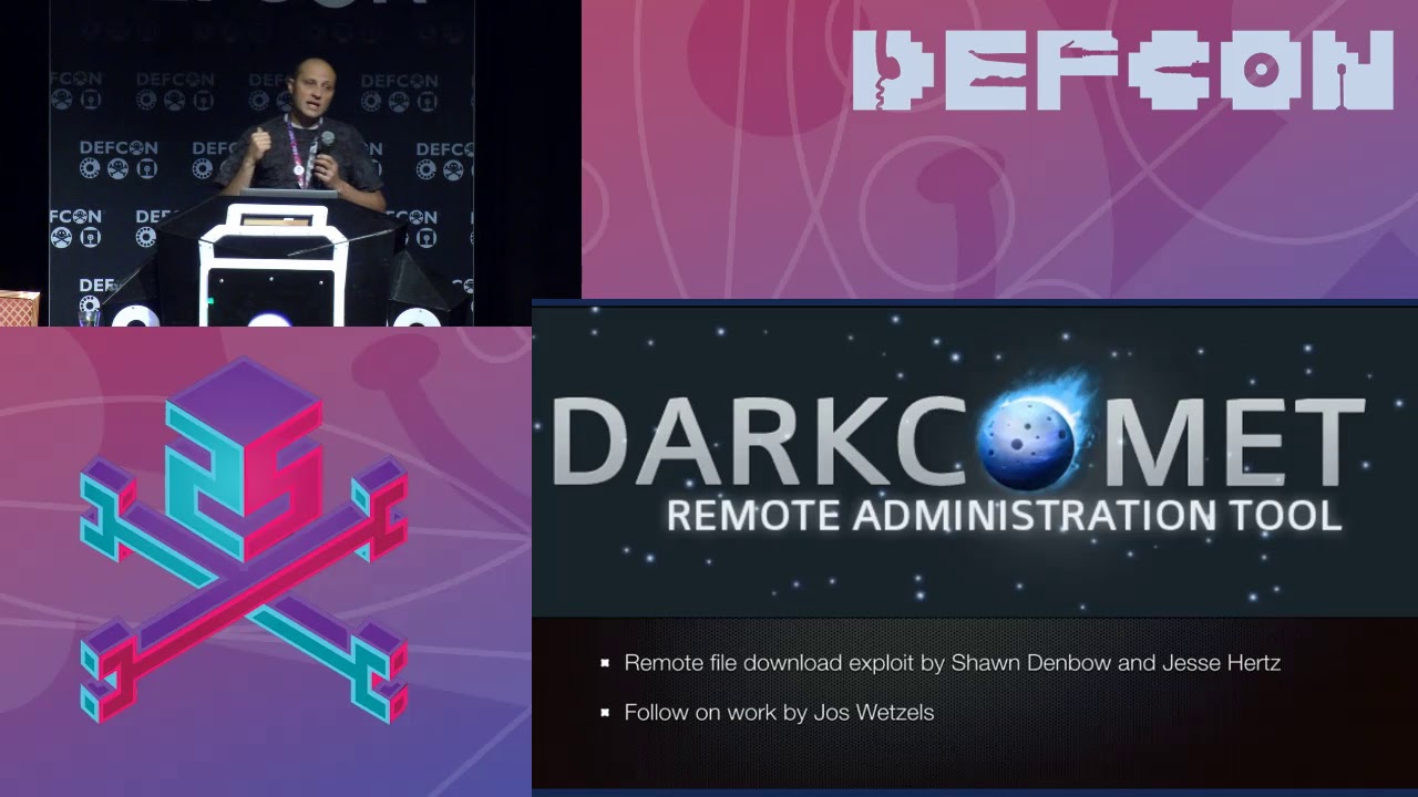 DEF CON 25 - Professor Plum - Digital Vengeance  Exploiting the Most Notorious C&C Toolki