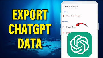 How To Export Data on ChatGPT App | Save ChatGPT Conversation History | Export ChatGPT Data File