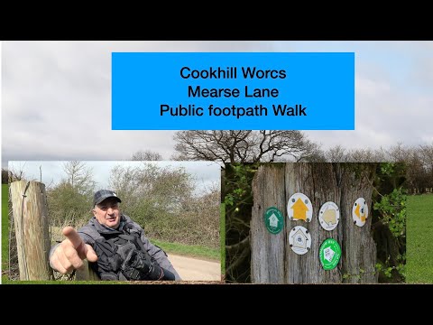 Cookhill Worcs  Mearse Lane  Public Footpath Walk