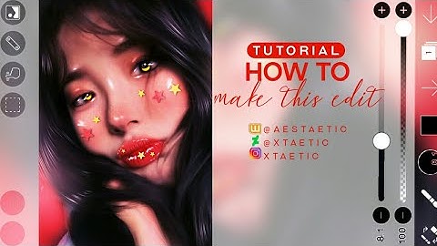Tutorial 1: How to Make this Smudge/Painting Style Edit on ibisPaint X