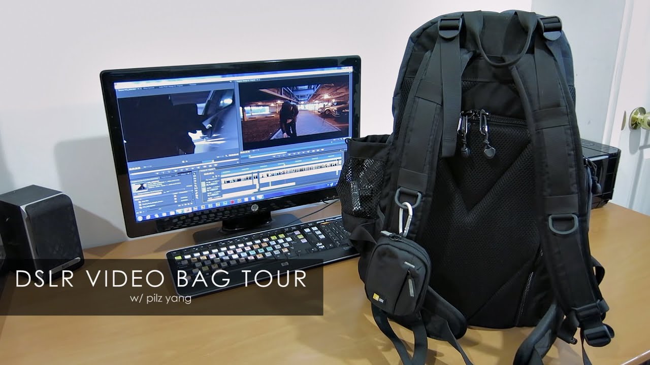 DSLR Video Camera Bag Tour & Setup (Burton Zoom Pack) - YouTube