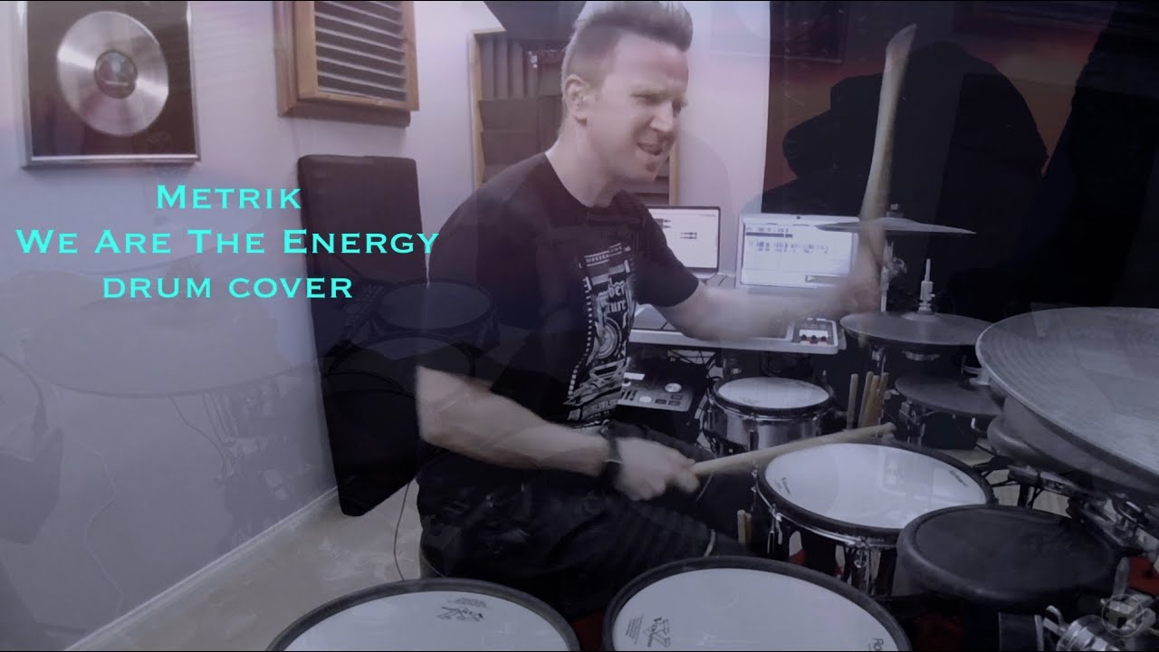 Metrik We are the Energy [KJ Sawka Drum Cover] Hospital Records Drum and Bass