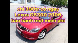 Lexus GS 300 nhập Mỹ 2007 ba n Full cao ca  p nha  t đu  đo   cho i no  i thất nâu đe p  ne  m da