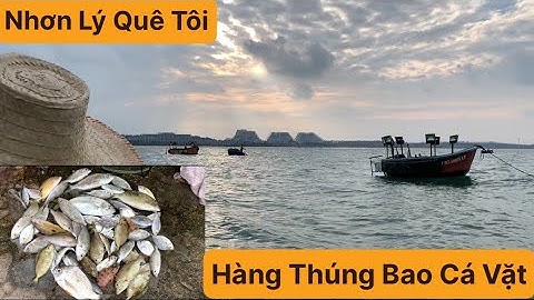 Câu Cá Biển Tự Nhiên, Câu Cá Trên Thúng, Câu Cá Vặt. TÝ FISHING ( Vietnamese fishing ).